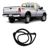 Borracha Vidro Traseiro Vigia Fixo F250 F350 Todas
