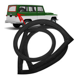 Borracha Vigia Vidro Traseiro Porta Malas Ford Rural Willys