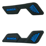 Borrachas Rabeta Xre 190 Bagageiro Par Protetor Moto Azul