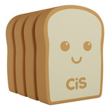 Borrachas Toast Cis C 4 Unidades