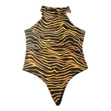 Bory Body Maio Gola Alta Camiseta Femiminina Regata Sexy