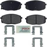 BOSCH BE1397H Conjunto De Pastilhas De Freio A Disco De Cerâmica Azul Com Ferragens Compatível Com Hyundai Elantra Kia Forte Forte Koup Forte5 Soul FRENTE