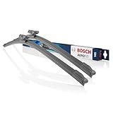 Bosch Jogo De Palhetas Dianteiras Aerofit SD5 Para Limpadores De Para-brisa -S10 2012 -- 2019- TrailBlazer 2012 -- 2019-- 22- 550 Mm E 18- 450 Mm- Par
