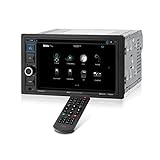 Boss 6 2 DDin Receiver Bluetooth DVD CD MP3 USB SD Front Aux