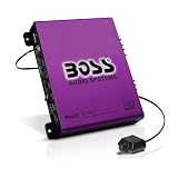 BOSS Audio Systems Amplificador De Subwoofer De Áudio Para Carro Série R1100M P Riot   Saída Alta 1100  Monobloco  Classe A B  Estável De 2 4 Ohm  Entradas De Nível Baixo Alto  Crossover Passa Baixo 