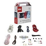 BOSS Audio Systems Kit De Instalação De Amplificador De Calibre 8 8BK Um Kit De Fiação De Amplificador De Carro Ajuda Você A Fazer Conexões E Traz Energia Para Seu Rádio Subwoofers E Alto Falantes