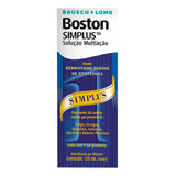Boston Simplus Solução Multiação Limpeza Lentes Rígidas 120m
