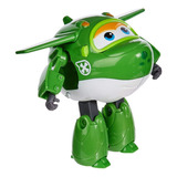 Bot De Avião Com Boneco De Brinquedo Super Wings Transformin