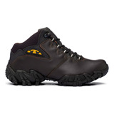 Bota Adventure Bull Terrier Couro Masculina Resistente Macia