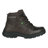 Bota Adventure Coturno Trekking Caminhada Urban Leve Couro