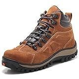 Bota Adventure Couro Legítimo Palmilha Gel Anatômica 46 Mostarda 
