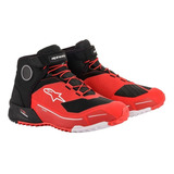 Bota Alpinestars Crx Impermeável Vermelho Preto
