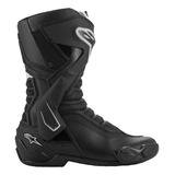 Bota Alpinestars Motociclista Smx 6 V3 Preto Esportiva