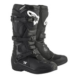 Bota Alpinestars Off Road Tech 3 Preto Motocross Trilha