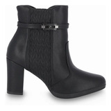 Bota Ankle Boot Chelsea Piccadilly Salto