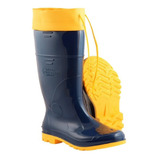 Bota Borracha Tipo 7 Leguas Pvc Cano Longo Forrada Perfeita