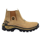 Bota Botina Caterpillar Masculina Coturno Couro Original Gel