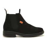 Bota Botina Chelsea Country Unissex Couro Legitimo Conforto