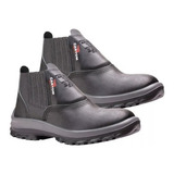 Bota Botina De Segurança Epi Bidensidade Cartom C Bico Pvc