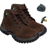 Bota Botina Sapato Segurança Masculino Feminino Bico Pvc