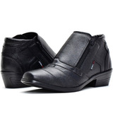 Bota Botina Social Em Couro Legitimo Kit C 03 Mega Promoção