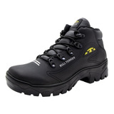 Bota Bull Terrier Bobcat Masculina Adventure Preto Trilha