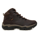 Bota Cano Alto Segurança Original Boituva 02 Macboot Marrom