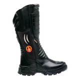 Bota Cano Longo Bombeiro Profissional Civil C Porta Objetos