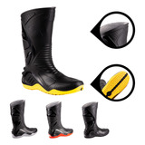 Bota Chuva Galocha Moto Uber Motoboy Motoqueiro Impermeavel