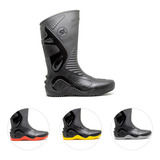 Bota Chuva Motociclista Motosafe Motoqueiro Impermeável