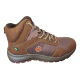 Bota Coturno Adventure Couro Macboot Taiuva 04 barus Marrom