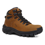 Bota Coturno Arizona Em Couro 100 Camurça Estilo Militar