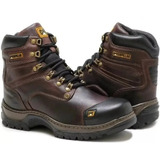 Bota Caterpillar Masculino De Couro Legitimo Nobuck (720) - Alfredo Store