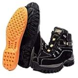 Bota Coturno Caterpillar Adventure Couro Legítimo Palmilhas Gel Unissex 34 Preto 