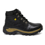 Bota Coturno Estl West Coast Bull Terrier Couro Palmilha Gel
