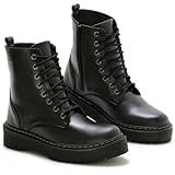 Bota Coturno Feminina Blogueira Retta Tendência Preto 40