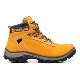 Bota Coturno Masculino Couro Caterpillar X1 Adventure Trilha
