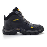 Bota Coturno Masculino De Trabalho Motoboy Biqueira Proteção