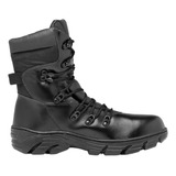 Bota Coturno Militar Tático Bope Adventure Couro Legitimo