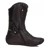 Bota Coturno Motociclista Em Couro Legítimo Speed Low Oferta
