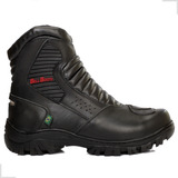 Bota Coturno Motoqueiro Masculino Couro Original Oferta