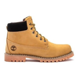 Bota Coturno Timberland Yellow Classic Inch Couro Sola Latex