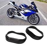 Bota De Duto De Entrada De Ar 2 Peças Tubo De Entrada De Ar Bota De Borracha Para Duto Substituição Do Selo Do Tubo De Entrada Para GSXR 600 750 1000