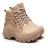 Bota De Segurança Coturno De Couro Com C A Para Trabalho Gogowear Picker Areia EPI Relaxado 37 Picker Areia S P 