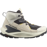 Bota De Trilha Masculina Salomon Elixir Mid Gore tex Bege