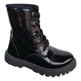 Bota Feminina Coturno Cano Curto Juvenil Botina Inverno