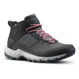Bota Feminina Impermevel De Trilha Mh500 Mid