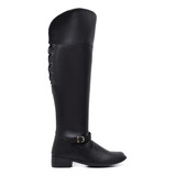 Bota Feminina Over The Knee Cano Longo Acima Do Joelho 11503