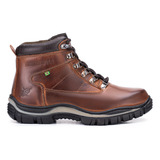Bota Feminino Unissex Azimute Adventure Coturno Trilha Couro