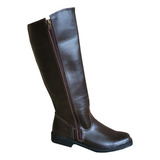 Bota Florestal Montaria Cano Longo Couro Legítimo 01 Hípica